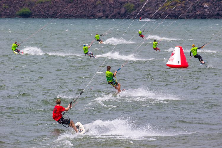 A4C Kiteboarding fundraising event