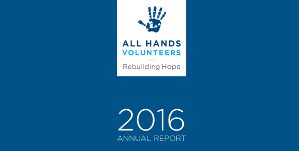 All Hands Annual Report Online