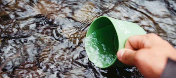 clean water cup