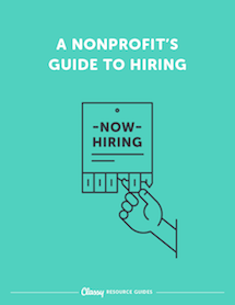 a nonprofits guide to hiring