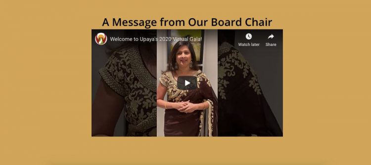 Upaya board chair message