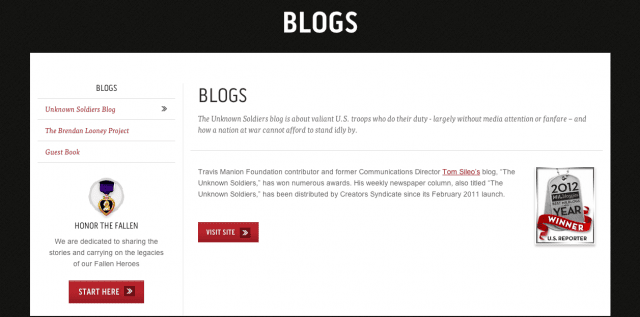 blog page example