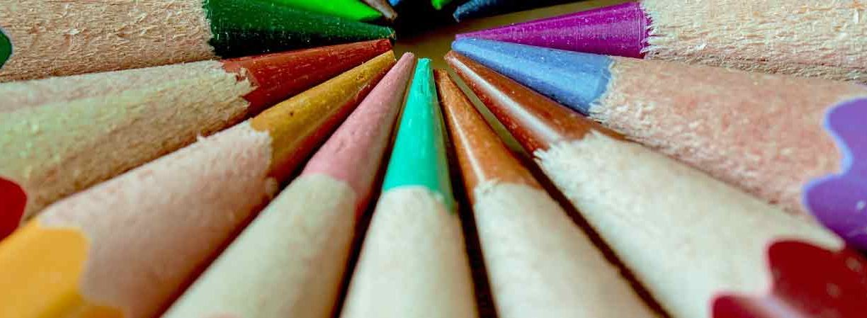 colored pencils