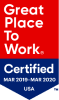 Great Place to Work Certified Award