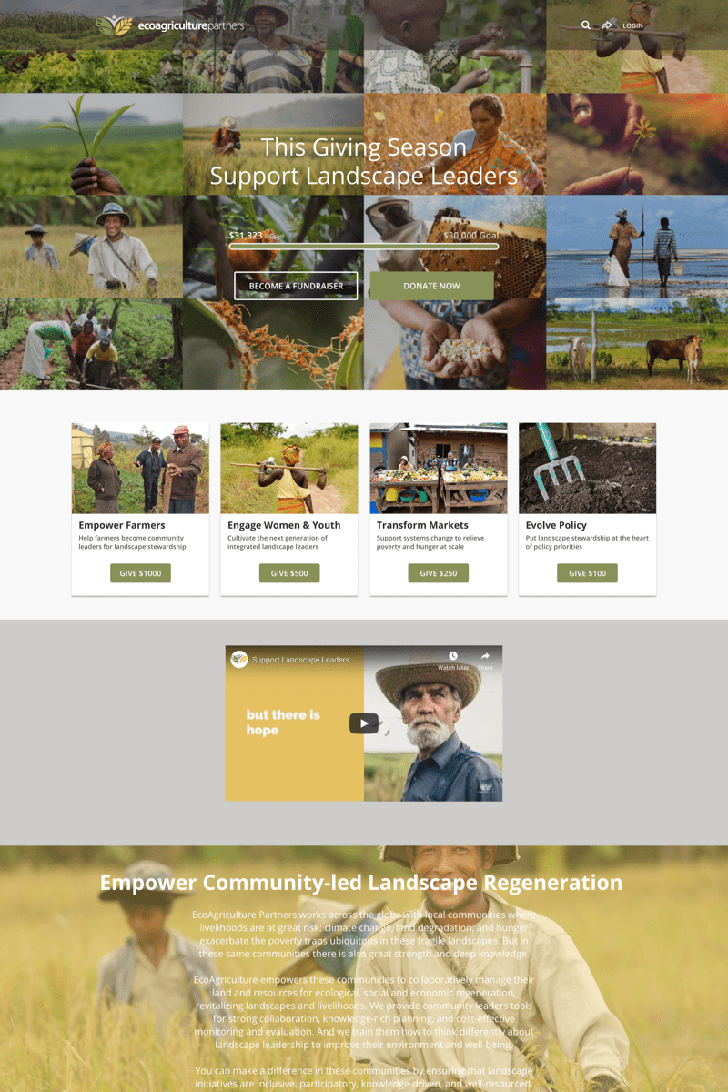 EcoAgriculture Partners’ Landscape Leaders Campaigncampaign image