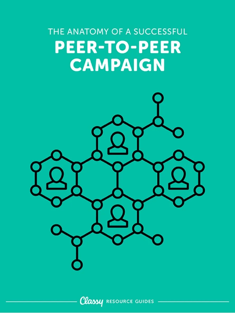 The Anatomy of a Successful Peer-to-Peer Campaign resource guide cover