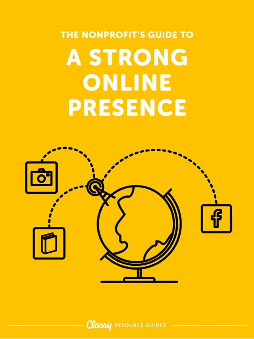 The Nonprofit's Guide to A Strong Online Presence resource guide cover
