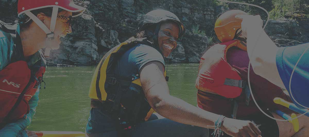 group of people kayaking