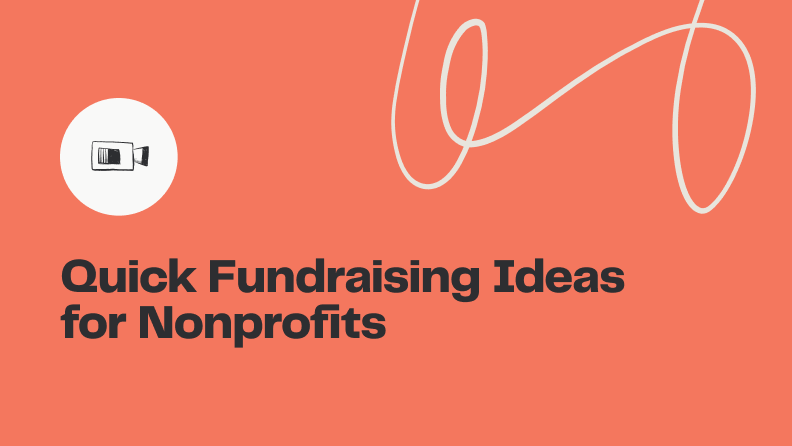 quick fundraising ideas for nonprofits