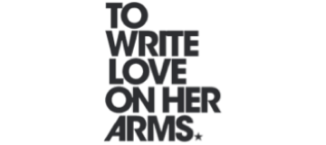 to write love on her arms logo