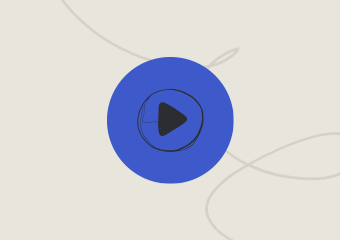 blue play button