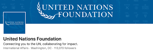 UN foundation linkedin page