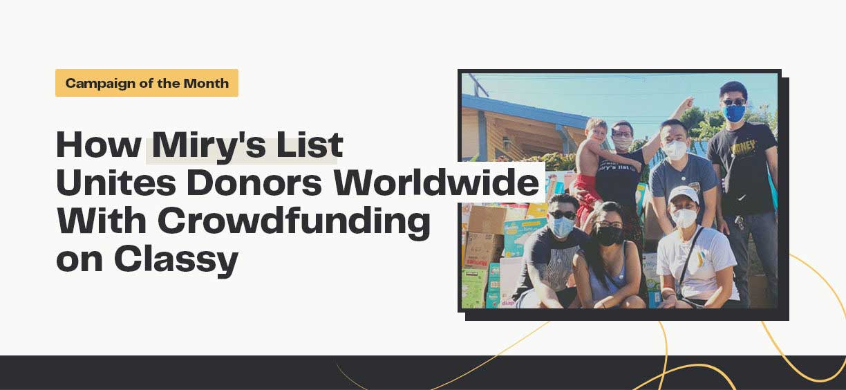 Miry's List Crowdfunding Campaign Strategy