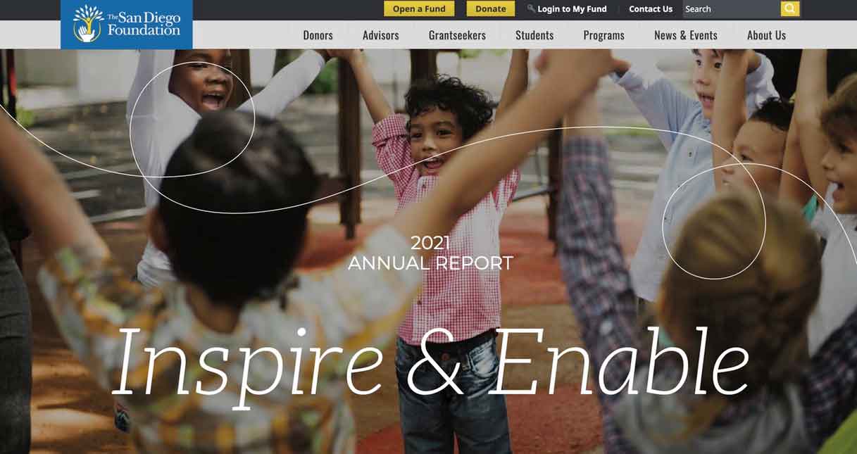 The San Diego Foundation: 2021 Annual Report 