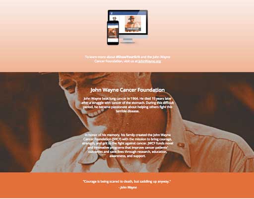 John Wayne Cancer Foundation’