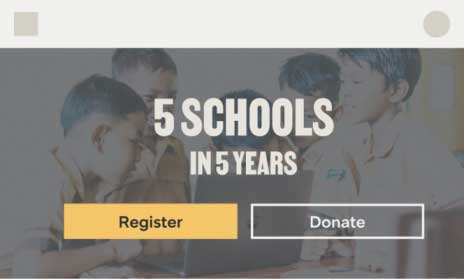 5 schools in 5 years