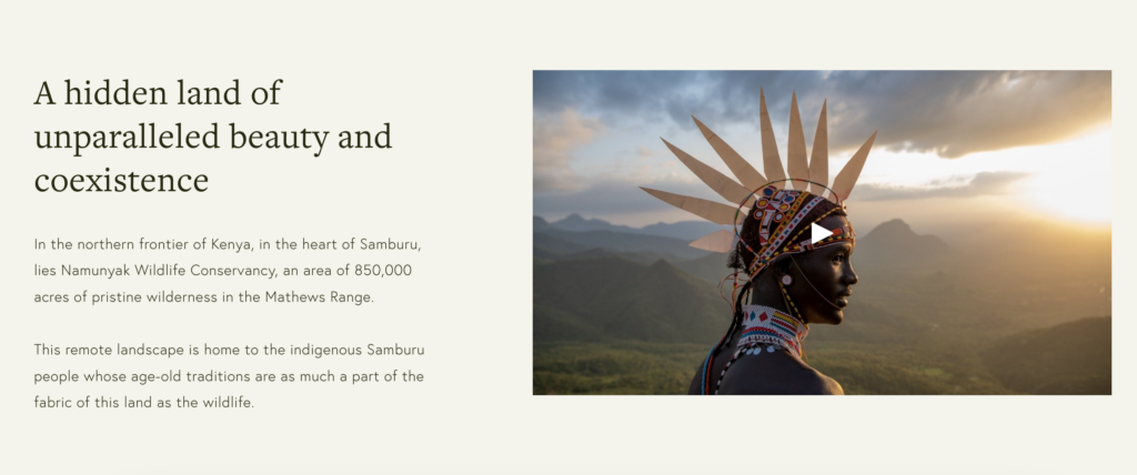 Sarara Foundation's nonprofit website