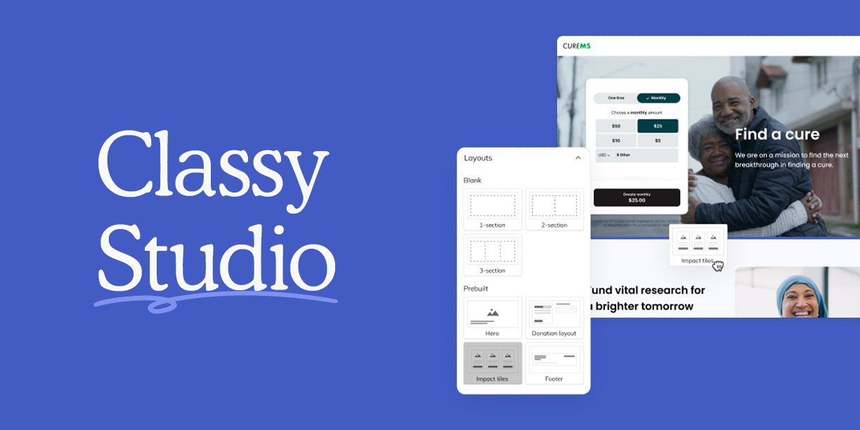 Unleash Your Online Fundraising Potential with Classy Studio